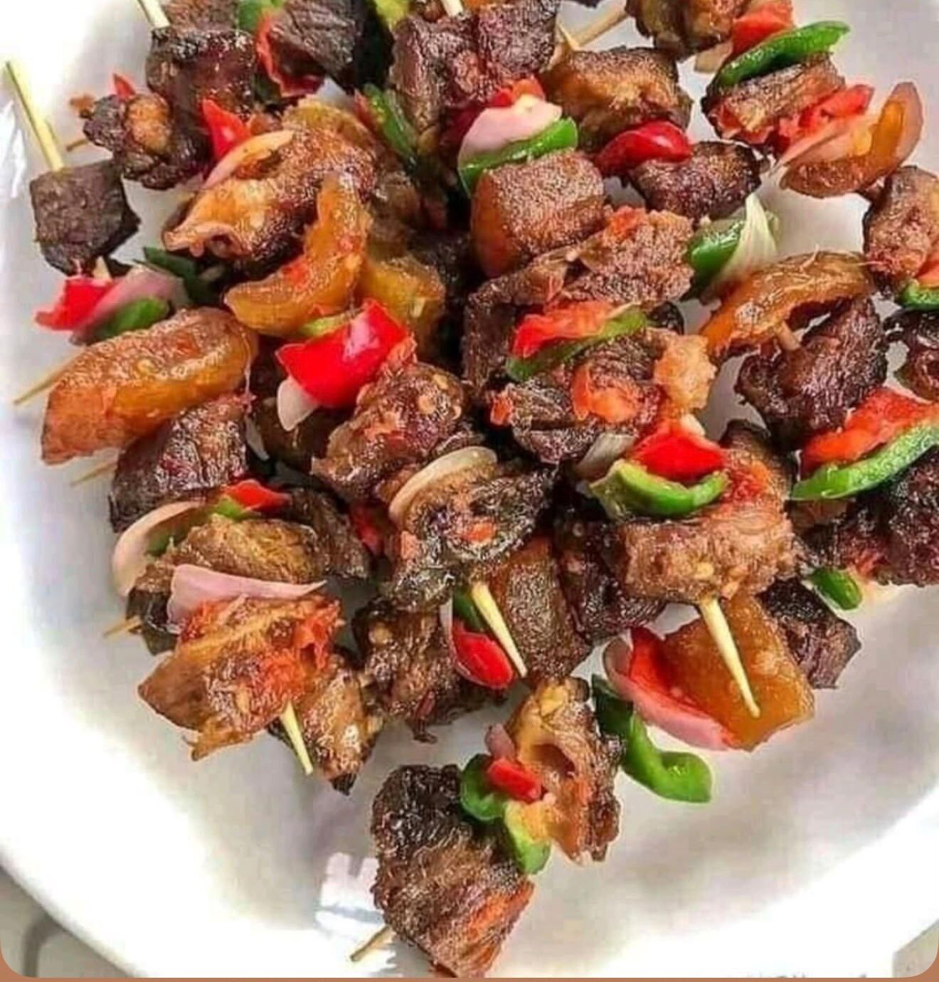 Grilled suya from the Schollies kitchen